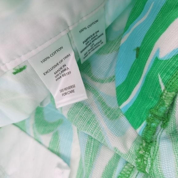 Lilly Pulitzer The Chipper Short Finders Keepers Print in Resort White… - Picture 6 of 9